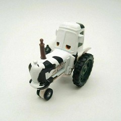 4PCS Disney Pixar Cars Multi-Color Cow Tractors McQueen Film Farm Little Man