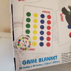 Hasbro Twister Game Blanket 60″x90″ Classic Party Activity Game with Spinner NEW