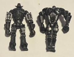 Real Steel Robots Lot Of 2 – Six Shooter & Zeus Jakks Pacific 5” Loose Figures