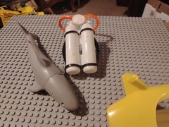 (B) Vintage 1960-70s GI Joe SCUBA DIVER Lot
