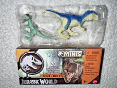 JURASSIC WORLD MINIS SERIES 3 COMPLETE SET OF 20 **NEW LOOSE**