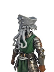 Custom 3d Davy Jones Headsculpt For Mythic/Cosmic Legions 1/12 Scale