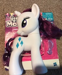 My Little Pony Rarity 8″ Figurine Toy 2015 Hasbro Unicorn Horse New