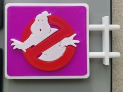 Kenner The Real Ghostbusters Firehouse Sign – Custom 3D Printed