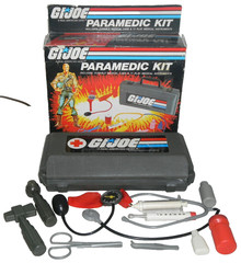 Vintage 1985 Paramedic Kit NASTA Duke G.I. GI Joe Complete in Box Medic Doctor