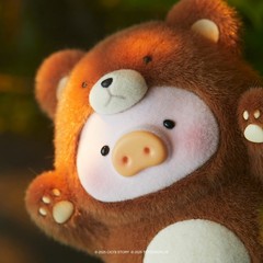 TOP Lulu The Piggy BEAR LULU Collectible Figurines Art Toys Cute Blind Box