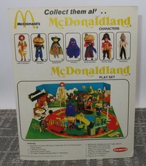 Vintage 1976 Remco Captain Crook McDonaldland McDonald’s On Card READ