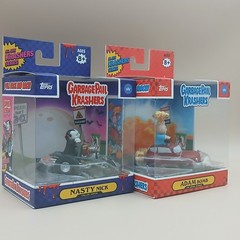 Garbage Pail Kids GPK Krashers Lot 2 Nasty Nick Adam Bomb Vehicle Figurines