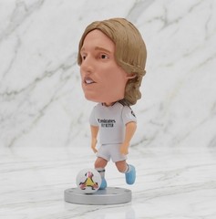 Luka Modric Croatia Real Madrid Soccer Mini Figure Collectible Statue Toy