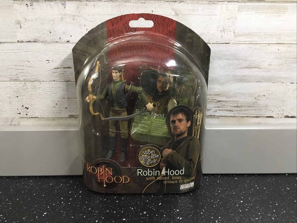 Robin Hood w/Sword 2006 BBC Action Figure Vivid Imaginations New HTF Rare A3