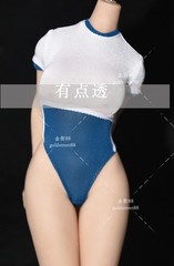 1/6 Tbleague phicen Color Blocked Swimsuit Fit 12” Female Action Figure