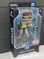 McFarlane Toys DC Multiverse Batman Golden Age Red Platinum Edition Chase NEW