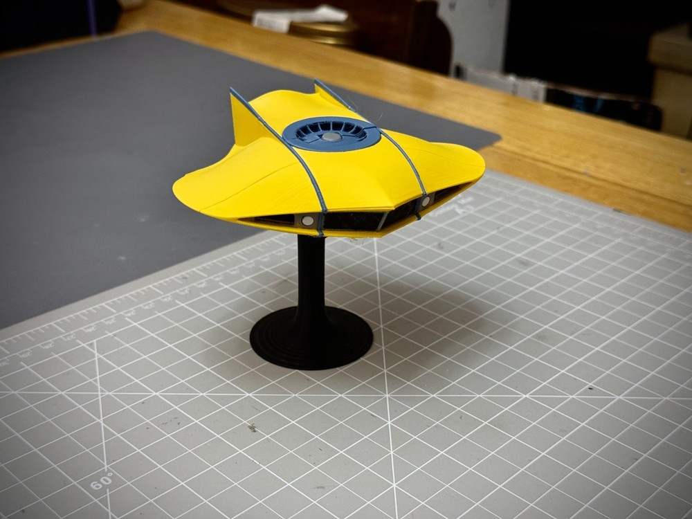 Flying Sub Submarine – Voyage To The Bottom Of The Sea (5 inch)