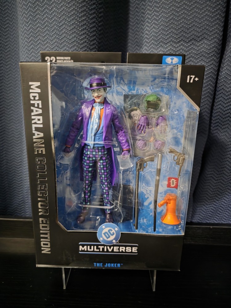 McFarlane DC Multiverse Batman (1989) The Joker (Jack Nicholson) Action Figure