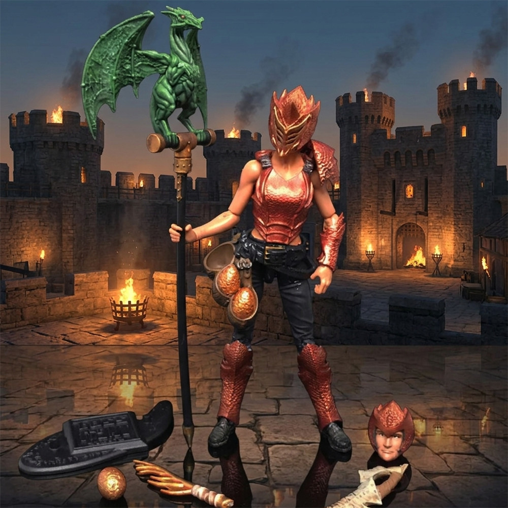 Ghariala (Dragon Harvester) -Vitruvian H.A.C.K.S. 1:18 Scale Action Figure
