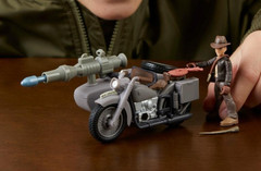 Indiana Jones Worlds Of Adventure w/ Motorcycle And Sidecar Set (29 Available)