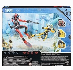 HASBRO GI JOE CLASSIFIED #169 GI JOE DIVER VS COBRA DIVER 2-PACK NEW & SEALED