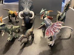Lot of 8 Various Jurassic World Dinosaur Action Figures Mattel 2015 – Modern