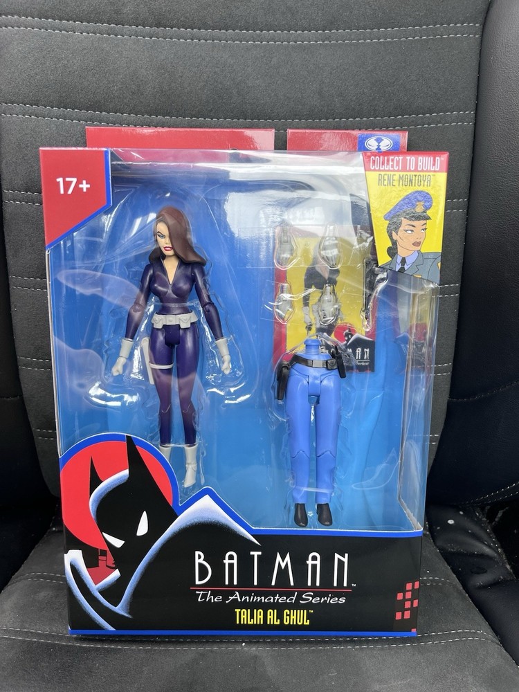 McFarlane DC Batman Animated Series BTAS TALIA AL GHUL with Rene Montoya BAF