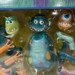 New Disney Monsters Inc Build Your Own Deluxe Monster Talking Model Kit Thinkway