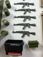1986 Coleco Rambo Force of Freedom Savage Strike Headquarters Parts Lot