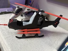 1/12 Cobra Fang helicopter Compatible With 6” Action Figures 3d Printed