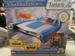 Fantastic Four First Steps Marvel Fantasticar w/ The Thing Figure Vehicle Car