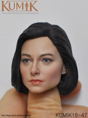 kumik 1/6 Female head short hair for 12″ figure hot toys phicen KM 18-47 ❶USA❶