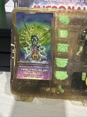 Palisades Micronauts Time Traveler Action Figure Green Black 4″ DF Exclusive