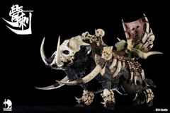 Battle Boar Bone Stabber Black 7.9in 1/12 Scale Action Posable Figure D20studio