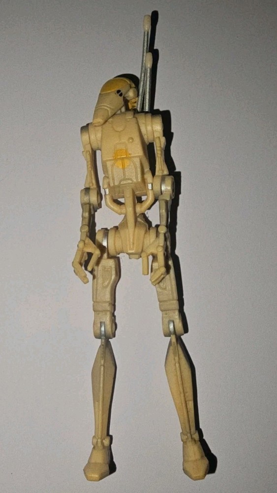 Vintage Star Wars Episode I Battle Droid Commander Action Figure Hasbro