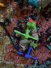 Lot 1988 Teenage Mutant Ninja Turtles TMNT Raphael SOFT HEAD Slash Cheapskate