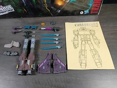 TRANSFORMERS Warbotron-Combaticons-Bruticus Set WB01 Used