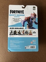 Fortnite Series 25 Moisty Merman 4 Inch Figure w/Manic Mosaic Wrap 2024 NEW