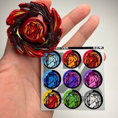 Beyblade X: CUSTOM CX Recolor Set Stickers
