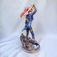 Fanart figure Maelle airbrush painted 9.8 inch Adult 17+