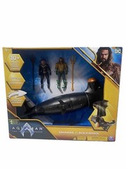 DC Comics Action Figure Battle Set w/ Submarine AQUAMAN vs BLACK MANTA Brand New