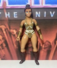 TEELA Vintage 1982 MOTU Action Figure Hong Kong Brown Boots & Hair 587 F2
