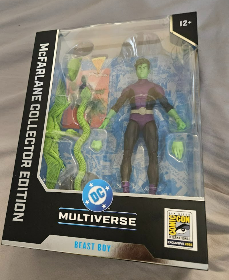 Rare 2025 SDCC UCC McFarlane Collectors Edition DC Comics Multiverse Beast Boy