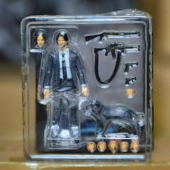 Maf No. 085 John Wick Chapter 2 With Dog Action Figure Collection Toy Gift PVC