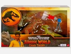 Jurassic World Chaos Theory Darius Adventure Pack Action stygimoloch carnotaurus