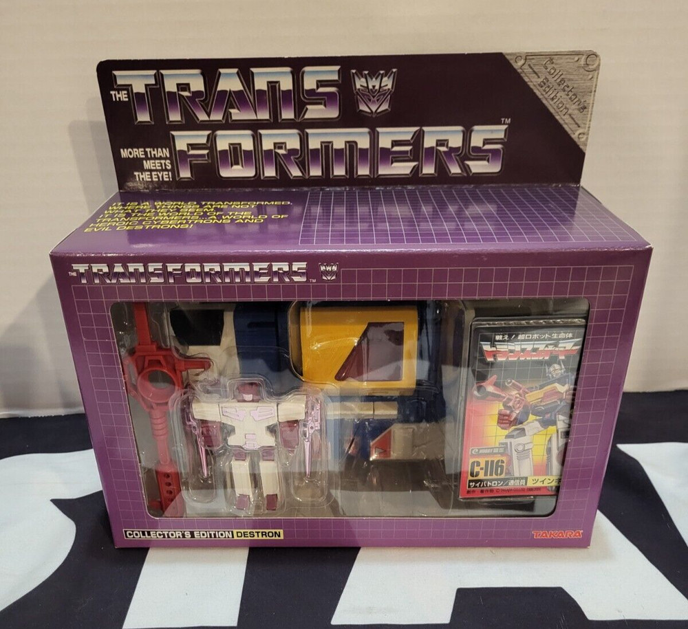 Collector’s Edition Destron C-116 G1 Reissue TRANSFORMERS Takara NEW USA Seller