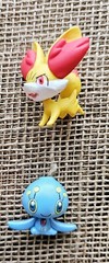 Lot Of 4 Pokemon Toy Figures 3″ Nidoking King Chain, 2″ Fennekun, 1″ Manaphy, 3″