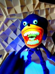 Shin Shadow Large 8″ tall, 13″ long Articulated Fidget toy glow in the dark