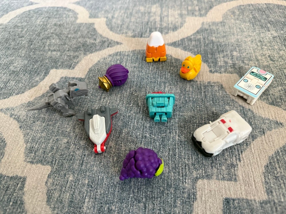 Mini Transformers (Nine)- For all ages! Barely-used and in great condition!