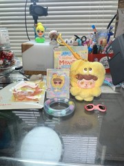 Q. Kid Qkid DELIGHT Emotional Hairy Monsters Series Figure NEW OPEN BOX
