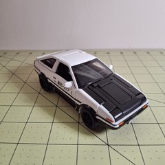 Alloy Deformed Car Transforming Toyota AE86