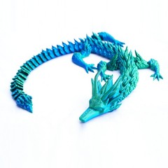 16.9inch 3D Printed Dragon Model,Articulated Animals figure,Toys Home Decor