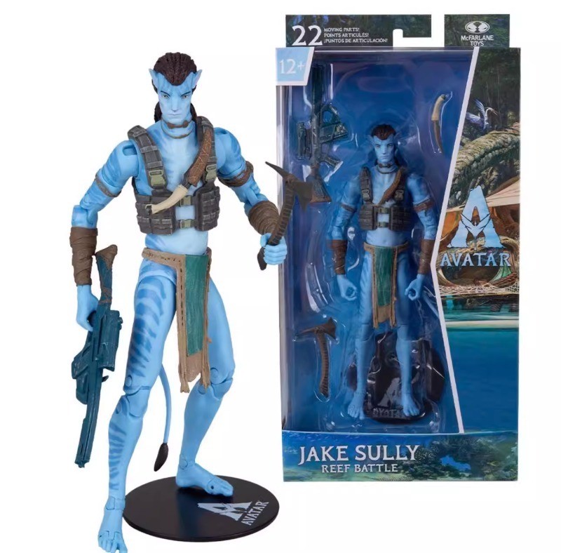 Official McFarlane Avatar Jake Sully 1/10 Action Figure Collection Model Gifts
