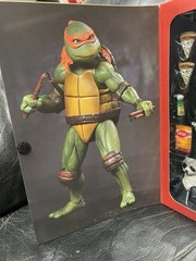 TMNT Michelangelo Ultimate Figure from Neca – 35th Anniversary Edition